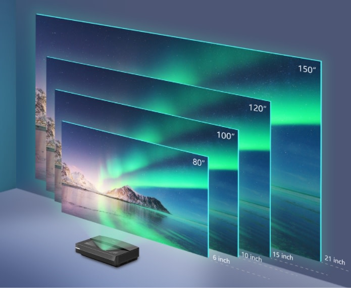 Bomaker Polaris - Un téléviseur laser 4K UHD à ultra courte focale est maintenant sur Indiegogo