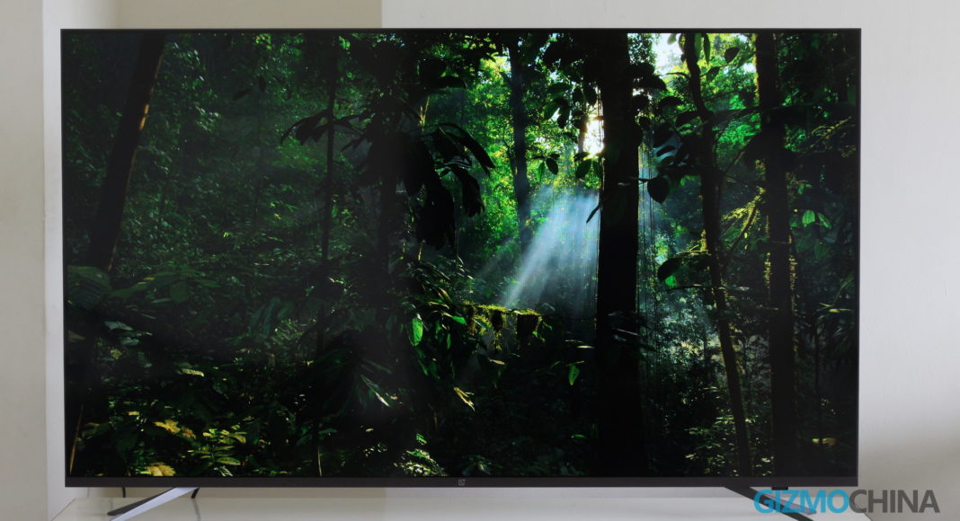 OnePlus TV U1 Dolby Vision Mode sombre 